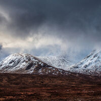 FIRST LIGHT ON RANNOCH MOOR by Mark Constable