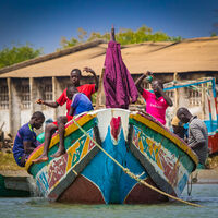 GAMBIAN RIVER BOYS by Ray Worthy