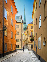 GAMLA STAN STOCKHOLM by David Harrison