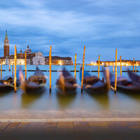 GONDOLAS AWAITING DAWN