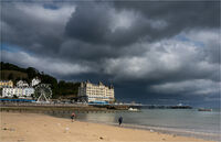 GRAND HOTEL AND PIER, LLANDUDNO by Mark Constable