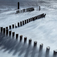 GROYNES & SHADOWS by Mike Arblaster