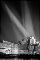 GUGGENHEIM UNDER THE SPOTLIGHTS by Neil Partridge