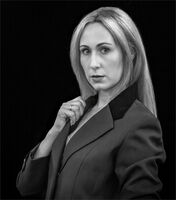 HANNAH IN A SMART JACKET by Tony Barker