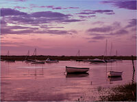HARBOUR AFTER SUNSET by Phil Robinson