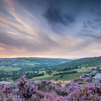 HEATHER CLAD EDGE by Neil Partridge
