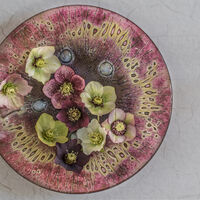 HELLEBORES GALORE by Christine Maughan