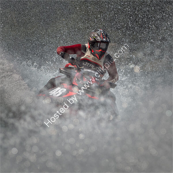JETSKI IN WASH by Gavin Duxbury
