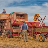 JONES BALERS AT SOUTHWELL PLOUGHING MATCH & SHOW by Peter Ward