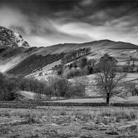 KESKADALE FARM BELOW ARD CRAG by Mike Arblaster