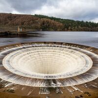 LADYBOWER PLUGHOLE by Chris Hall