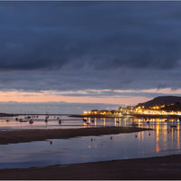 LIGHTS ACROSS THE ESTUARY by Christine Maughan
