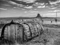 LINDISFARNE BOAT SHED by Dave Boardman