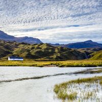 LING HUT, LOCHAN AN LASGAIR by Mike Arblaster
