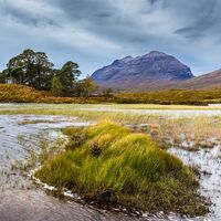 LOCH BHARRANCH, GLEN TORRIDON by Mike Arblaster