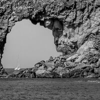 LOOKING THROUGH THE ARCH by Michael Millar-Craig