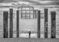 LOOK AT THE MISTY PIER RUINS, SON! by Tony Barker