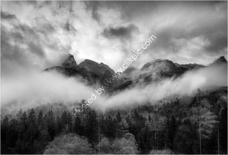 LOW CLOUD AMONG THE JULIAN ALPS by Mark Constable