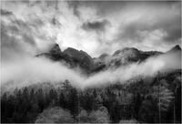 LOW CLOUD AMONG THE JULIAN ALPS by Mark Constable