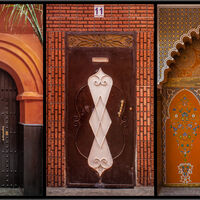 MARRAKESH DOORS by Tony Barker
