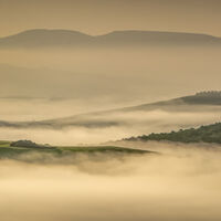 MAY MORNING MIST, TUSCANY by Ashley Franklin