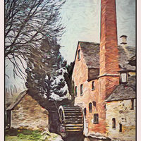 MILL AT LOWER SLAUGHTER by Alan Locke