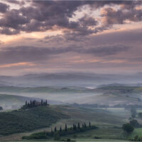 MISTY SUNRISE TUSCANY