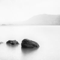 MIST ON DERWENT WATER by Mark Constable