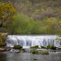 MONSAL WEIR by Chris Hall