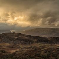 MOODY SKIES OVER SNOWDONIA by Chris Hall