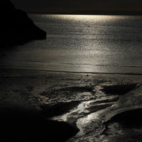 MOONSET by Stanley J Annable