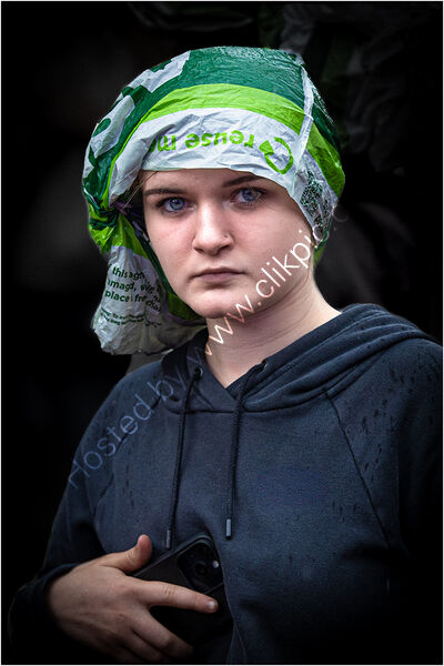 MUSIC FESTIVAL EMERGENCY HEADWEAR by David Harrison