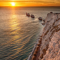 NEEDLES AT SUNSET by Mark Constable