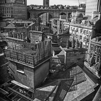 NEWCASTLE ROOF TOPS by Stanley J Annable
