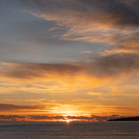 NORWEGIAN SUNSET by Derrick Tuplin