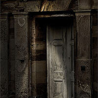 OLD DOOR IN THE DARK by David White