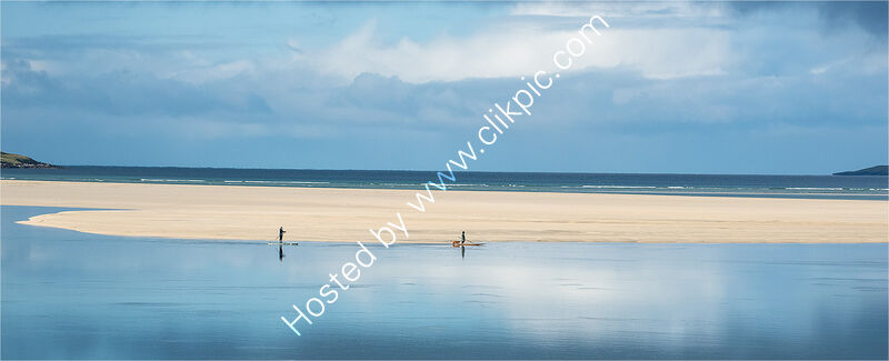 PADDLEBOARD PARADISE by Gavin Duxbury