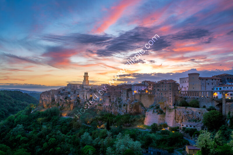PITIGLIANO SUNSET by Ashley Franklin