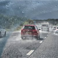 RAINY JOURNEY by Sue Swain