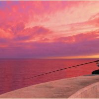 RED SKY AT NIGHT ANGLER'S DELIGHT by Sue Swain