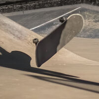 RED SLIDES OFF THE BOARD by Tony Barker