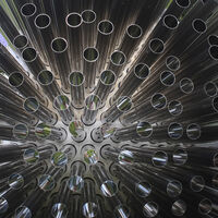 REFLECTIONS IN STEEL TUBES