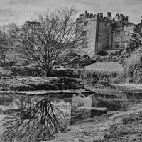 REFLECTIONS OF SIZERBURGH CASTLE by Gillian Foulds
