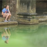 REFLECTIONS ON ROMAN HOT BATHS by Sue Swain