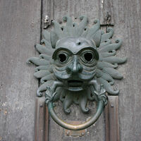 SANCTUARY KNOCKER DURHAM by Malcolm Neal