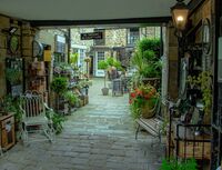 SECRET COURTYARD by Dave James