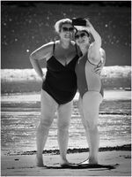 SELFIE ON HUISINIS BEACH by David Harrison