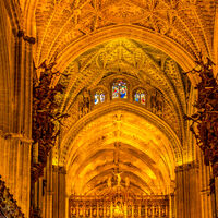 SEVILLE CATHEDRAL by Michael Miller-Craig