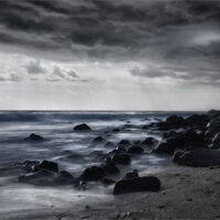 SHORELINE EAST OF JAVA by Jim Connolly