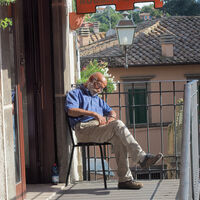 SIESTA TIME ITALY by Frank Reeder